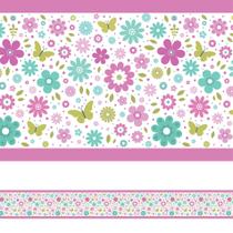 Faixa de Parede Borboletas para Quarto de Menina 12mx15cm