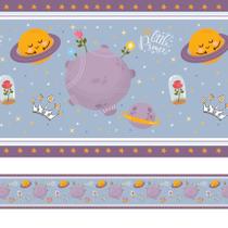 Faixa de Parede Pequeno Príncipe Quarto Infantil 5mx10cm Faixa de Parede Pequeno Príncipe Quarto Infantil 5mx10cm