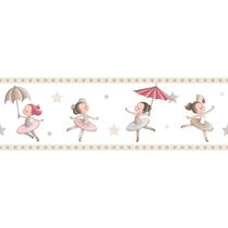 Faixa de Parede Treboli Bege Bailarinas 5923 Faixa de Parede Treboli Bege Bailarinas 5923