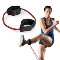 Faixa de resistência para pernas SPRI Xercuff com tornozeleiras acolchoadas Faixa de resistência para pernas SPRI Xercuff com tornozeleiras acolchoadas