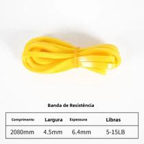 Faixa De Resistência Reforçada Para Pilates, Treino, Fitness, Academia Em Casa, Cinto Elástico De Faixa De Resistência Reforçada Para Pilates, Treino, Fitness, Academia Em Casa, Cinto Elástico De