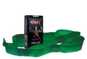 Faixa de Resistência THERABAND CLX - Verde - Nível Intermediário (Pesada) - 1,5m