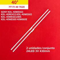 Faixa De Retroiluminação LED De 40 Polegadas Para Modelos Sony KDL-40 24 Lâmpadas TV Light Bar 2