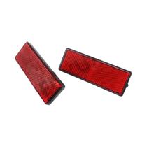 Faixa De Segurança Refletiva Para Bicicleta Elétrica Citycoco, Posição Traseira, Sinal Retangular De