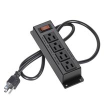 Faixa de tomada elétrica ICEELEC Wall Mount 4 tomadas com interruptor
