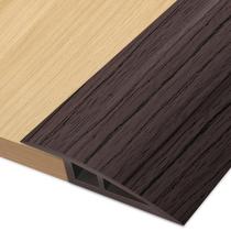 Faixa de transição de piso de vinil Door Threshold 90 cm Black Walnut
