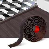 Faixa de transição de piso FONUNO autoadesiva Black Walnut Faixa de transição de piso FONUNO autoadesiva Black Walnut