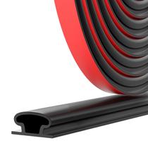 Faixa de vedação de porta Weather Stripping OXRQ D Shape Rubber 10m