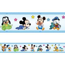 Faixa Decorativa Baby Mickey 10m por 15cm - Shop Adesivos