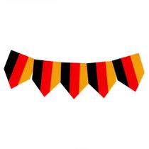 Faixa Decorativa Bandeirinhas Alemanha - 8m x 18cm - Neotrentina