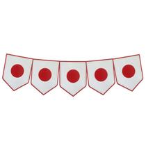 Faixa Decorativa Bandeirinhas Japão 8m x 18cm