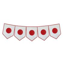 Faixa Decorativa Bandeirinhas Japão 8m x 18cm Faixa Decorativa Bandeirinhas Japão 8m x 18cm