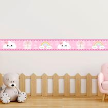 Faixa Decorativa Chuva De Amor Infantil quarto Bebê Adesivo de Parede Faixa Decorativa Chuva De Amor Infantil quarto Bebê Adesivo de Parede