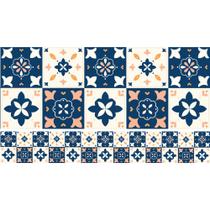 Faixa Decorativa Cozinha Pia Azulejo Português Retrô - Líder Molduras