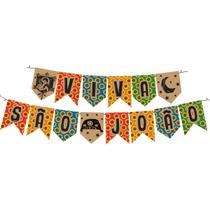 Faixa Decorativa Festa Junina Sertão - Viva São João Faixa Decorativa Festa Junina Sertão - Viva São João