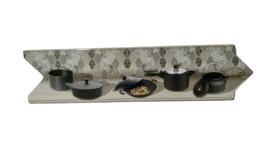Faixa Decorativa Listelo Acabamento Cerâmico Para Cozinha Kit 15 Unidades - Cerâmica Artística Giseli