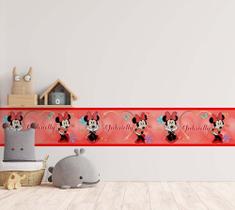 Faixa Decorativa Minnie Personalizada