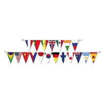 Faixa Decorativa Países - 1 Unidade para Festas Temáticas