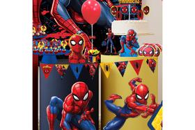 Faixa Decorativa para Festa Homem-Aranha em EVA Spiderman