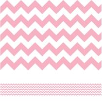 Faixa Decorativa para Quarto de Bebê Chevron 10mx10cm