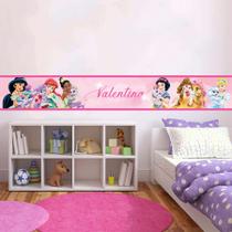 Faixa Decorativa Princesas Personalizado Mod01