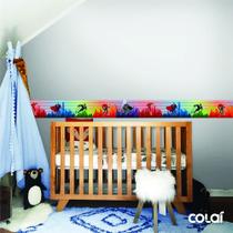 Faixa Decorativa Quarto Bebê Heróis 6m