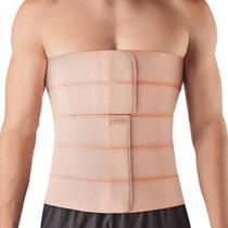 Faixa Elástica Abdominal Torácica Bege 5 Paineis Hidrolight