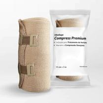 Faixa Elástica Alta Compressão Vitaltape Compress Premium 15cm x 3m para Tratamento de Varizes e Lesões Faixa Elástica Alta Compressão Vitaltape Compress Premium 15cm x 3m para Tratamento de Varizes e Lesões