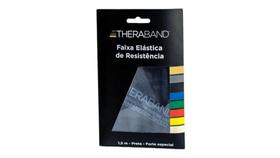 Faixa Elástica de Resistência Preto Forte Especial (1,5m) - TheraBand