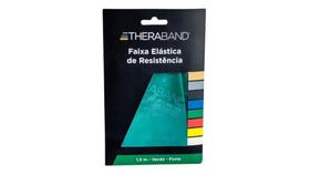 Faixa Elástica de Resistência Verde Forte (1,5m) - TheraBand