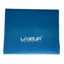 Faixa Elástica Forte Azul 120x15cm 0,6mm - LiveUp Faixa Elástica Forte Azul 120x15cm 0,6mm - LiveUp