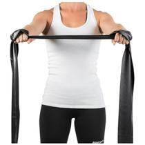 Faixa Elástica Forte Especial Preta para Exercícios Mercur Faixa Elástica Forte Especial Preta para Exercícios Mercur