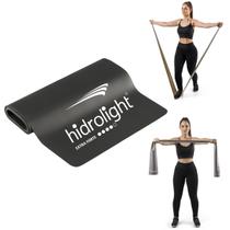 Faixa Elástica Hidrolight Tensão Extra Forte Para Musculação Exercícios Pilates Yoga Fisioterapia