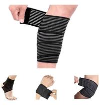 Faixa Elastica Joelho Agachamento Joelheira P/ Musculação Faixa Elastica Joelho Agachamento Joelheira P/ Musculação