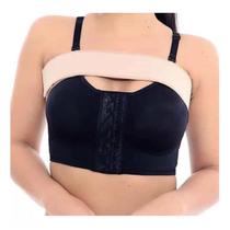 Faixa Elástica Mama Pós-Cirurgia Silicone 1,20M - Próteses