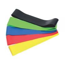Faixa Elástica Mini Band - Kit com 5 faixas
