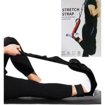 Faixa elástica para alongamento fitness alça fita fisioterapia tendão pé tornozelo yoga pilates - MAKEDA