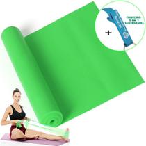 Faixa Elástica Para Exercício Resistência Yoga Verde + Chaveiro CBRN15962 Faixa Elástica Para Exercício Resistência Yoga Verde + Chaveiro CBRN15962