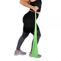 Faixa elastica para exercicios diarios com 1,30mt resistencia média - thera-pauher