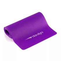 Faixa Elástica para Exercícios Pilates Látex Lilás Média Hidrolight Faixa Elástica para Exercícios Pilates Látex Lilás Média Hidrolight