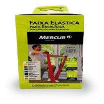 Faixa Elástica Para Exercícios Prata Super Forte - Mercur