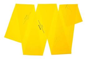 Faixa Elástica Para Exercícios Suave Amarela 1.5 M - Mercur Faixa Elástica Para Exercícios Suave Amarela 1.5 M - Mercur