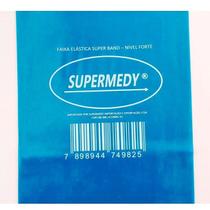 Faixa Elastica Superband Azul (Forte) Supermedy