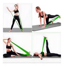 Faixa Elástica Thera Band 1,5 Metro Treino Em Casa Exercício Faixa Elástica Thera Band 1,5 Metro Treino Em Casa Exercício