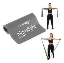 Faixa Elástica TPE Forte Cinza FL42c Hidrolight Faixa Elástica TPE Forte Cinza FL42c Hidrolight