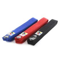 Faixa Elite Karatê Adidas Selo WKF - Azul