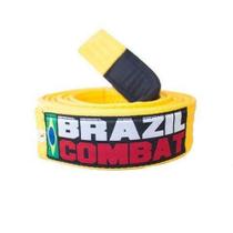 Faixa Especial Brazil Combat - Amarela M3