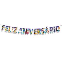 Faixa Feliz Aniversario Festa PK XD - Cromus Faixa Feliz Aniversario Festa PK XD - Cromus