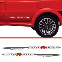 Faixa Fiat Strada Siena Sporting 2011/2012 Adesivo Lateral Faixa Fiat Strada Siena Sporting 2011/2012 Adesivo Lateral
