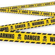 Faixa - Fita De Isolamento Cena Do Crime - Halloween